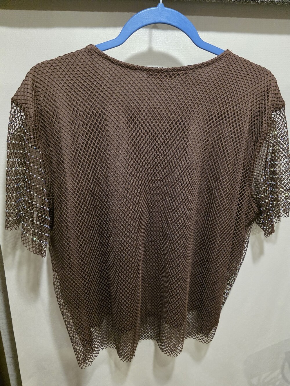 Maurices Mesh Rhinestone Top - Picture 2 of 3